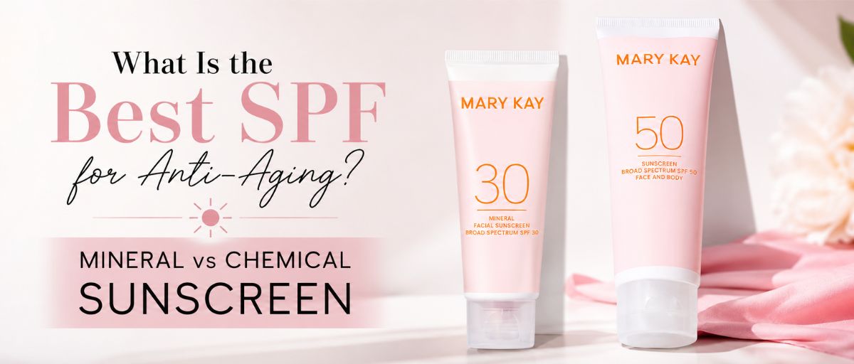 What Is the Best SPF for Anti-Aging? Mineral vs Chemical Sunscreen