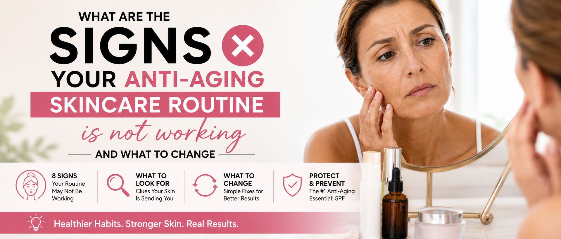 Signs Your Anti-Aging Skincare Routine Is Not Working (and What to Change)