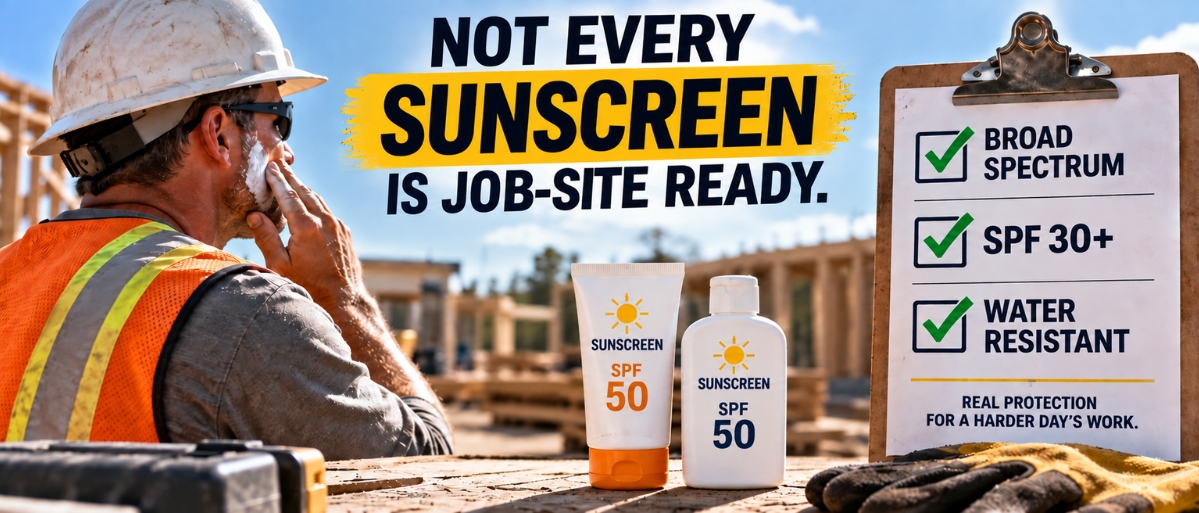 Sunscreens Outdoor Workers Should Avoid: What Dermatologists Say to Look for Instead