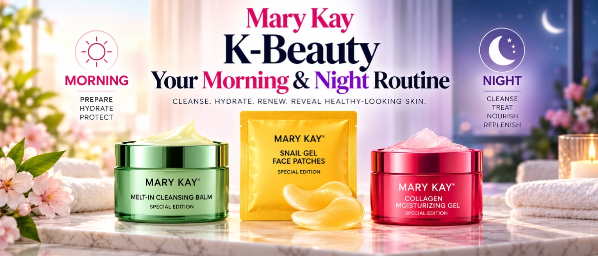 How to Use Mary Kay K-Beauty: Step-by-Step Morning and Night Routines